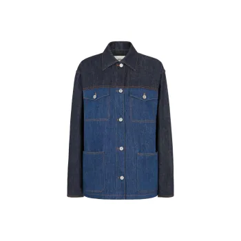 FENDI Two tone Denim Jacket