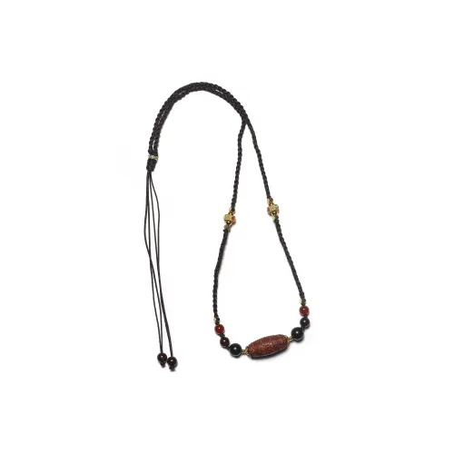 WUDE Red Sandalwood Pendants Unisex