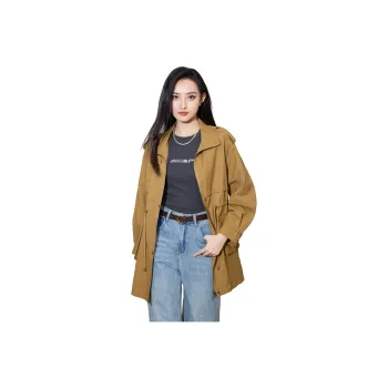 SMEN Trench Coats Women's