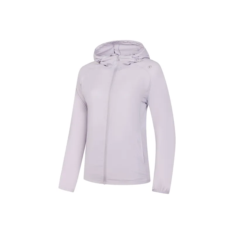 QIAODAN Sun Protection Clothing Women's Taro Purple-0