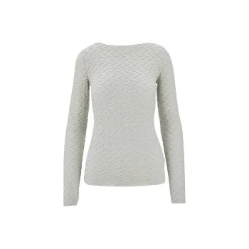 EMPORIO ARMANI Textured T shirt