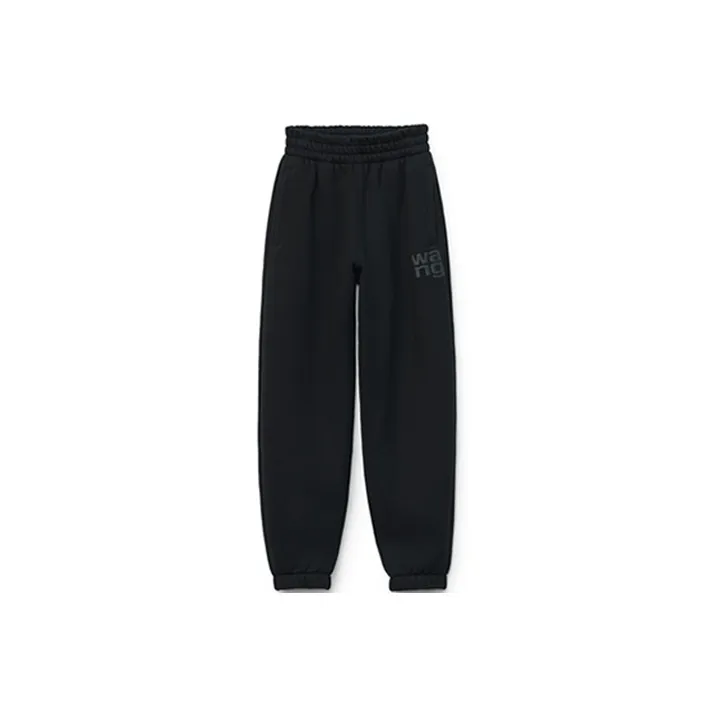 Alexander Wang Logo print Tapered Track Pants-0