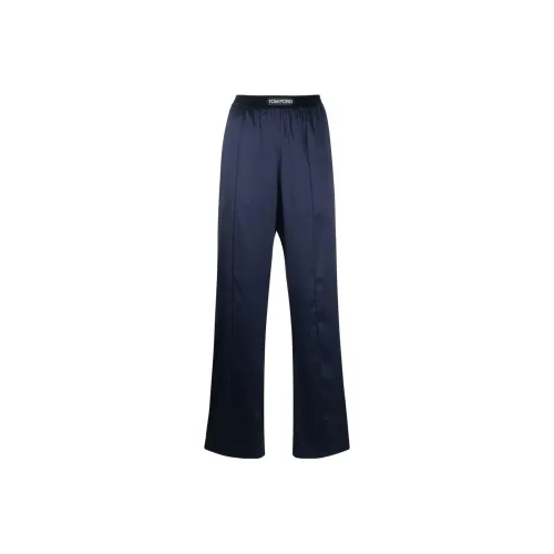 TOM FORD Raised Seam Palazzo Trousers