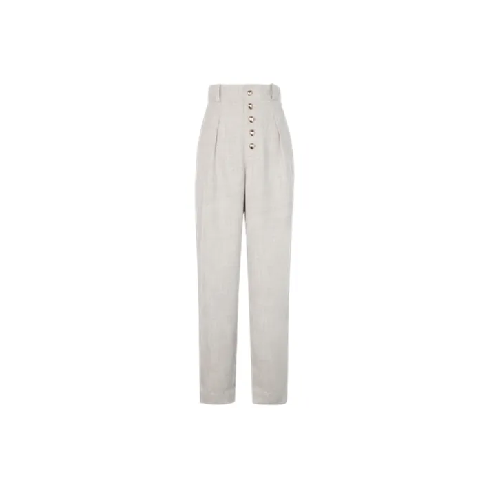 ACLER Casual Pants Women's Ecru-0