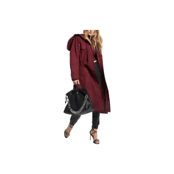 MICHAEL KORS Parka Coats Women's Dark Red