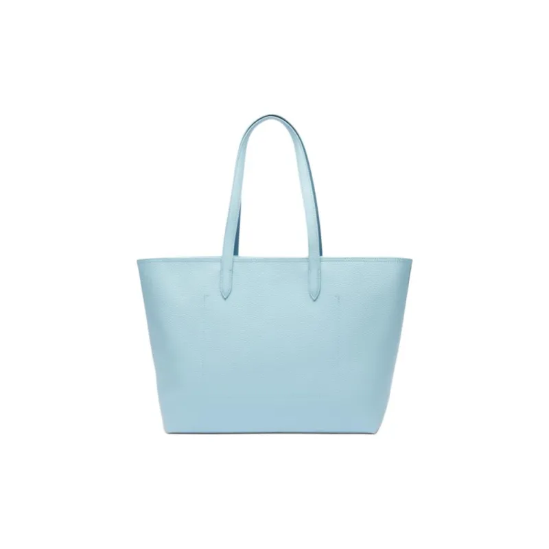 LACOSTE PVC Tote Bag, Shopping Bag, Shoulder Bag Women's Light Blue-2