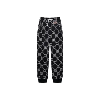 GUCCI FW21 Knitted Sports Pants Women's Black