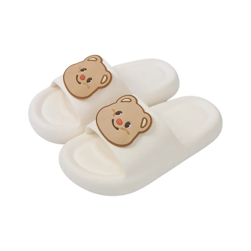 Thin Strips Sandal Slippers Unisex, Light Yellow-5