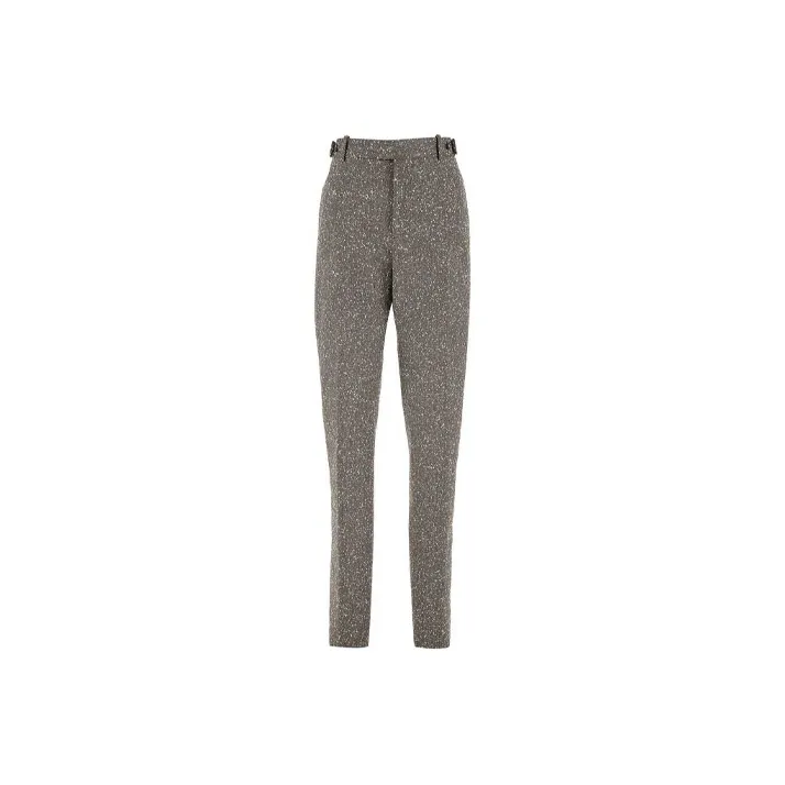 Bottega Veneta Herringbone Straight Trousers-0