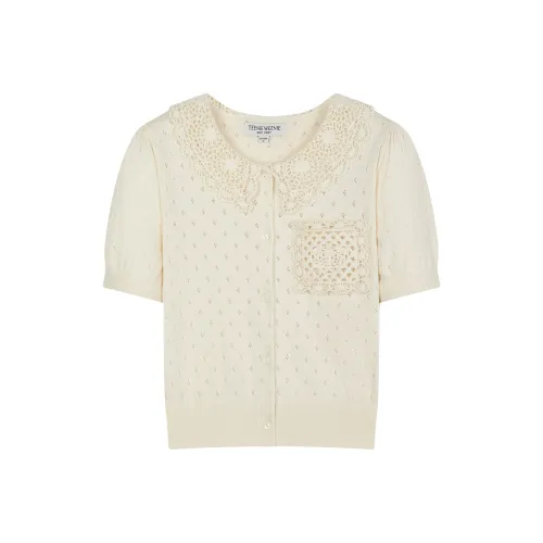 Teenie Weenie Knitwear Women's Ivory White