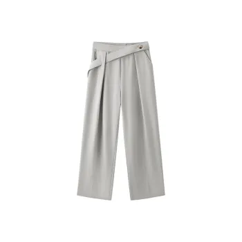 TKY SHOP SS24 Casual Pants Women's Light Khaki