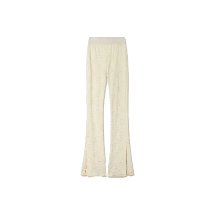 AMBUSH Monogram Flare Leggings 'Flan'-0