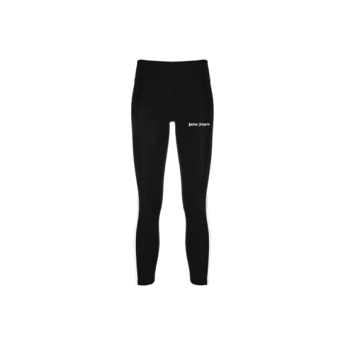 PALM ANGELS Women'ss Track Training Leggings Black/White