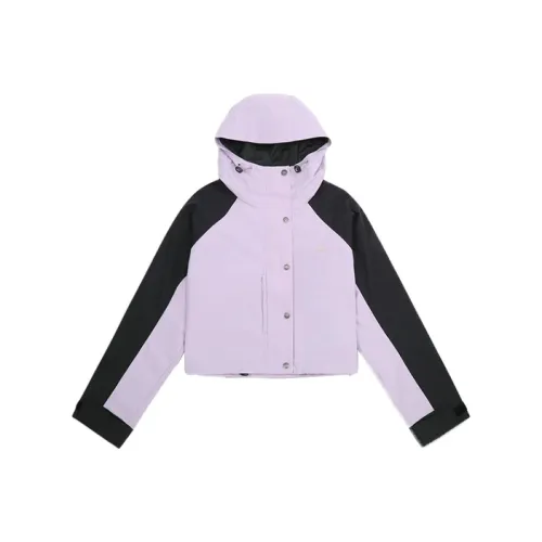 Levis Cropped Coats Women's Purple