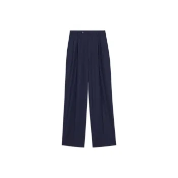 CELINE Casual Pants Women's Marine Blue