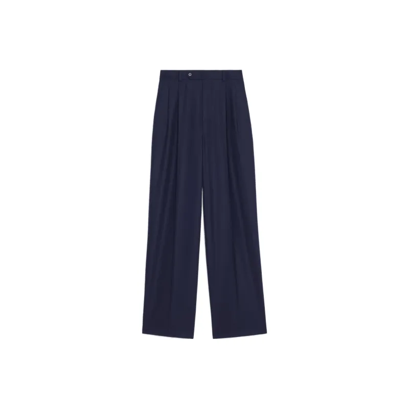 CELINE Casual Pants Women's Marine Blue-0