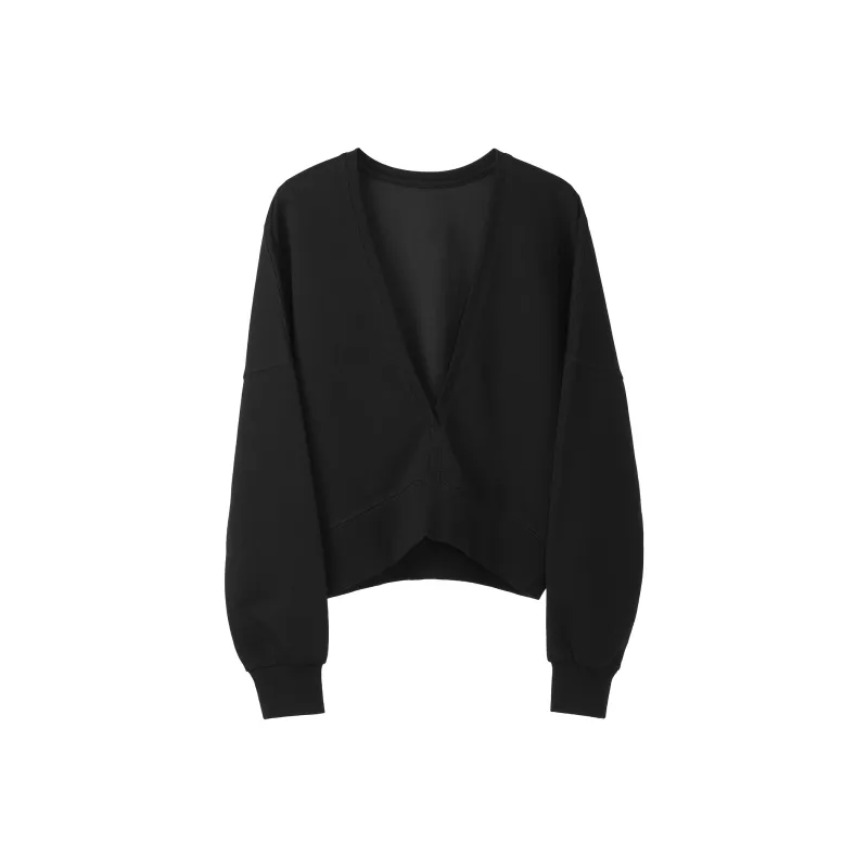 Fstudio Korean-Style Design Cardigan Top Commute Sweatshirt Women's-0