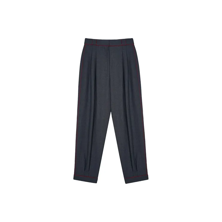 ROSESTUDIOBYGUOPEI Casual Pants Women's Gray-0