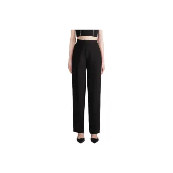 Self-portrait FW22 Casual Pants Women's Black