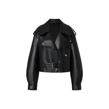 MOCO Leather Jacket Women's Black