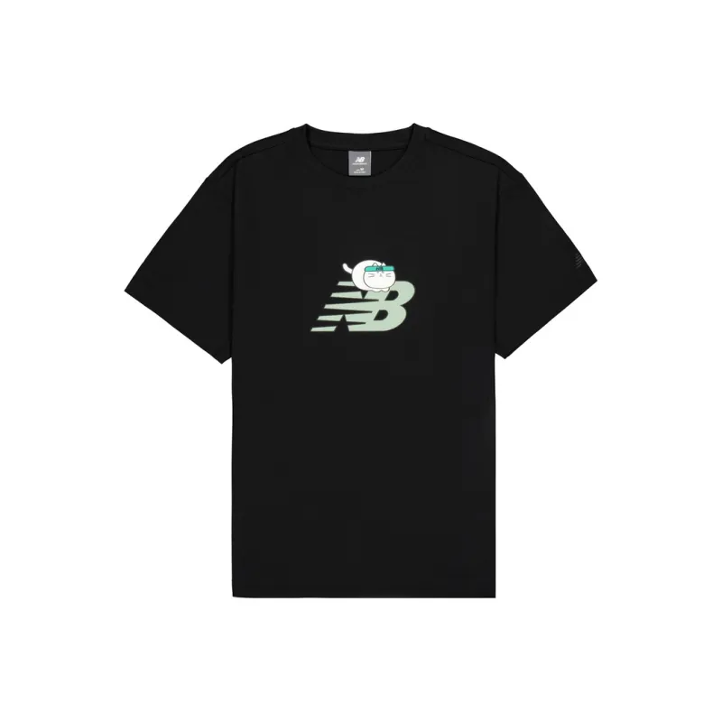 New Balance T Shirt Unisex Black-0