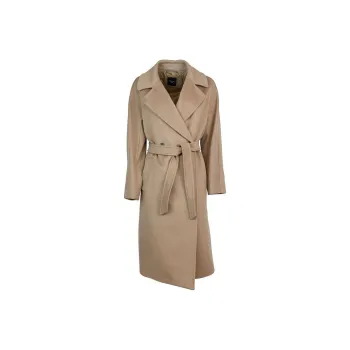 WEEKEND MaxMara Belted Long-Sleeved Coat