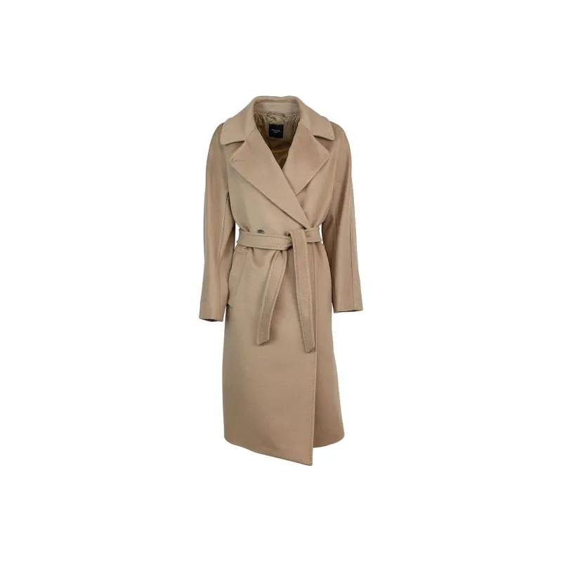 WEEKEND MaxMara Belted Long-Sleeved Coat-0