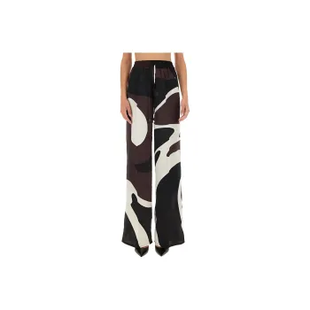 KITON Abstract print Trousers