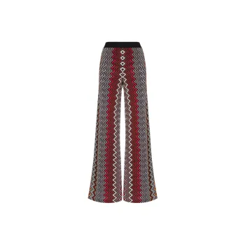 MISSONI Zigzag Palazzo Trousers