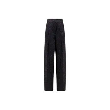 MaxMara Sequin Embellished Straight Leg Pants