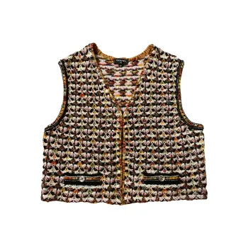 CHANEL Vests Women's Multicolor