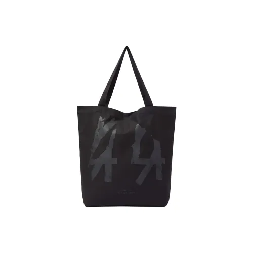 44 Label Group Cotton Tote Bag Shopping Bag Shoulder Bags Unisex Black