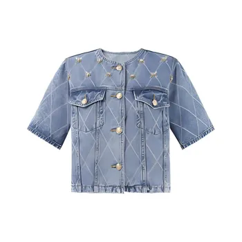 COCOON Denim Jacket Women's Blue