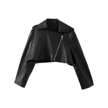 YUMOMO STAR Leather Jackets Women's