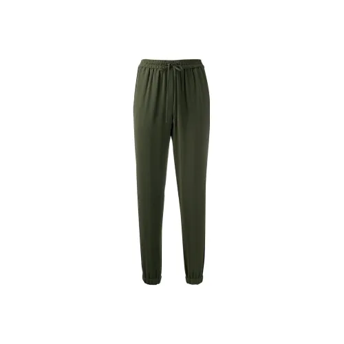 MICHAEL KORS SS22 Knitted Sweatpants Women's Army Green