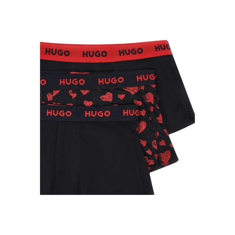 HUGO BOSS Logo waistband Briefs Pack Of Three-2