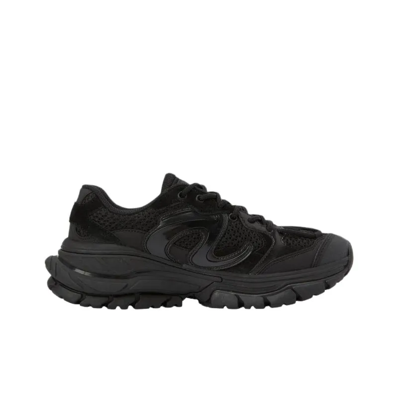NERDY Abrasion Resistant Low Top Casual Shoes Unisex Black-1