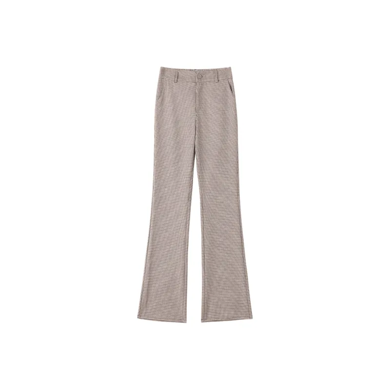 0571 Family Casual Pants Women's Coffee-0
