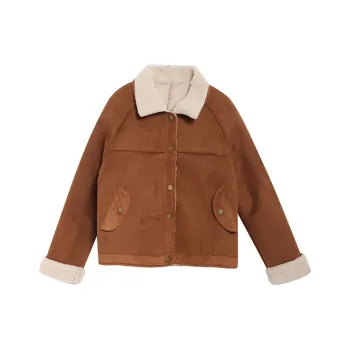 BRASS SCOUT Puffer Jacket Women's Camel