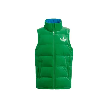 adidas originals FW22 Adicolor 70s Velvet Vest Green