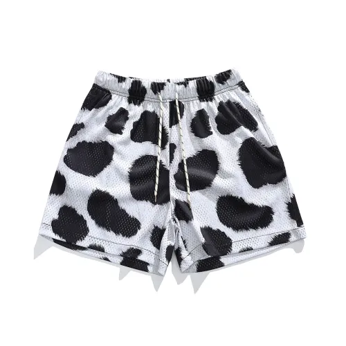 ZYKY Jeans Unisex Brown Leopard Print