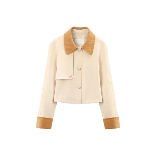 A Paradise For Awakening Trench Coat Women's Khaki