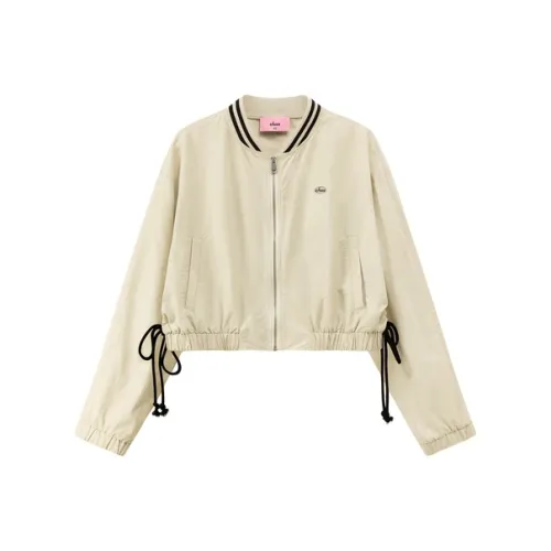 CHUU Cropped Coats Women's Beige Apricot