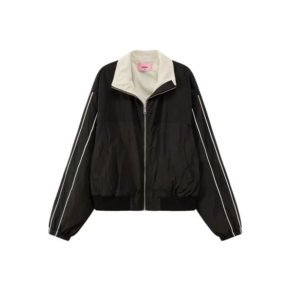 CHUU Cropped Coats Women's Black-0