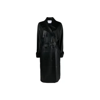 STAND STUDIO Flora Double-breasted Trench Coat