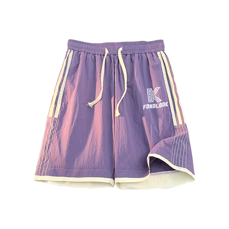 FONDLOOK Casual Shorts Unisex-4