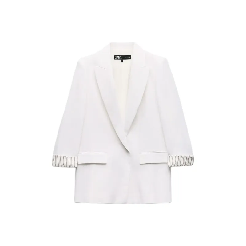 ZARA Business Suit Women's White-0