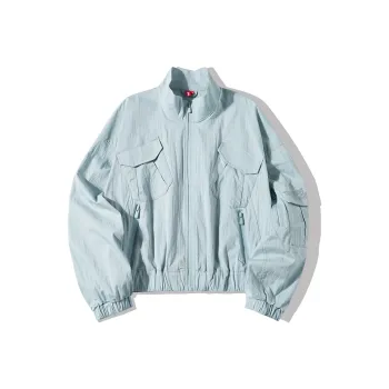 EPTISON WOMAN x MOGUIMAO Workwear Jacket Women's Light Blue