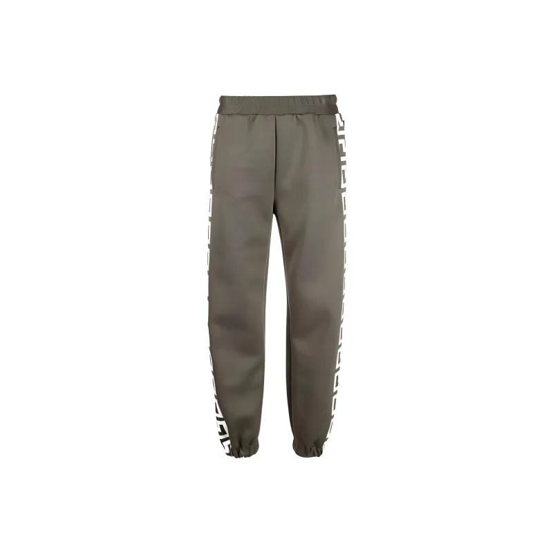 VERSACE Knitted Sweatpants Women's Khaki-0
