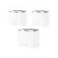 3-Pack (White+White+White)